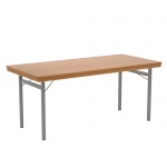 Klapptisch, 170x80 cm (B/T), 72 cm hoch, 4-Fuß, 